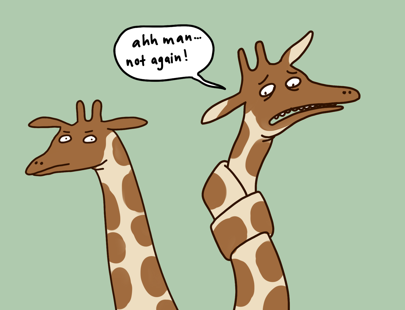 Giraffe Doodles